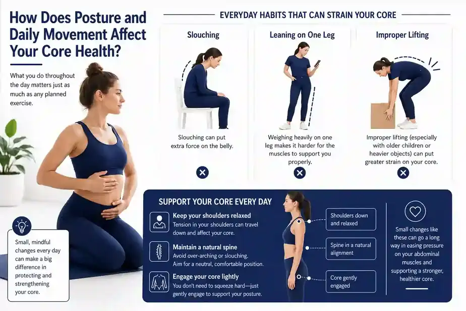 How Does Posture and Daily Movement Affect Your Core Health Isleworth?