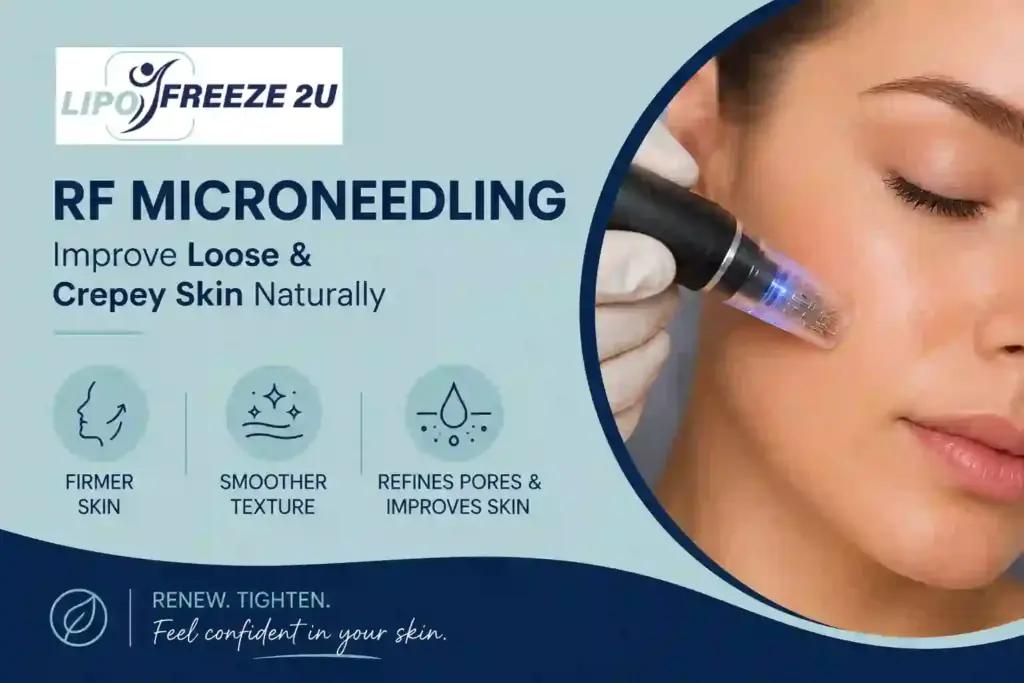 Can RF Microneedling Help Improve Loose and Crepey Skin Isleworth?